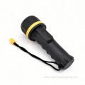 Durable 3 LED Rubber Emergency Flashlight Torch
